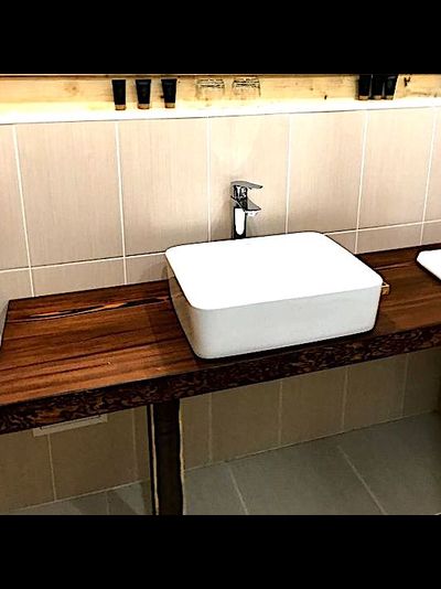 столешницы под раковину из массива лиственницы