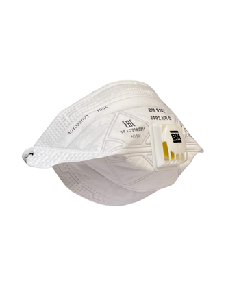 Респиратор ВМ-9162 NR D FFP2 (12 ПДК) с клапаном, складная, от аэрозолей (упаковка 15шт)