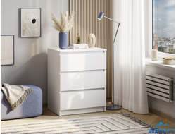 КОМОД СИМПЛ КМ-01 (белый) 704*761*463