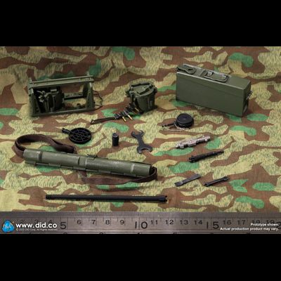Набор аксессуаров для пулемета MG34 - 1/6 MG34 Accessory Kit (E60066) - DID