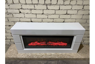 Линейный электрический камин Норман