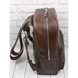 Женский кожаный рюкзак Albiate Premium brown (арт. 
3103-53)