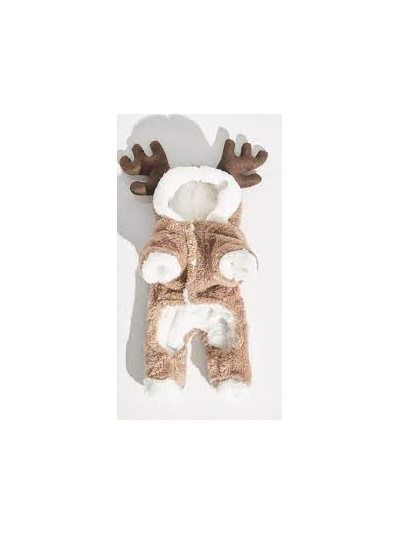 Плюшевый костюм Оленя для собак и кошек