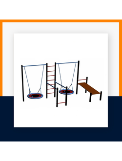 Спортивная площадка Workout W150 с гнездом