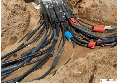 Ремонт силового электрического кабеля в Москве ИВАНМАСТЕР