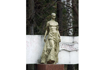 памятник украинской поэтессе Л.Украинке создан Л.Муравиным в 1966 г., г.Луцк, Украина