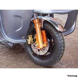 Грузовой электротрицикл Rutrike Глобус 1500 60V1000W серый