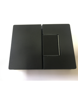 PX303 Black Петля стекло-стекло 180*