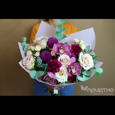 Букет цветов на 8 марта № 707