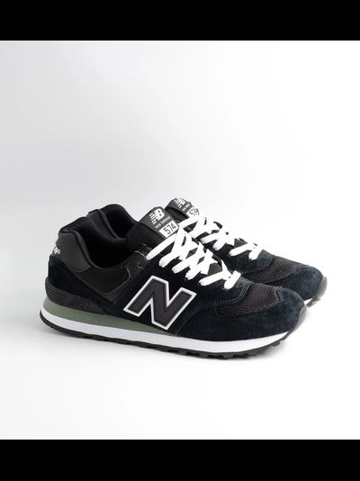 New Balance 574 Black-White