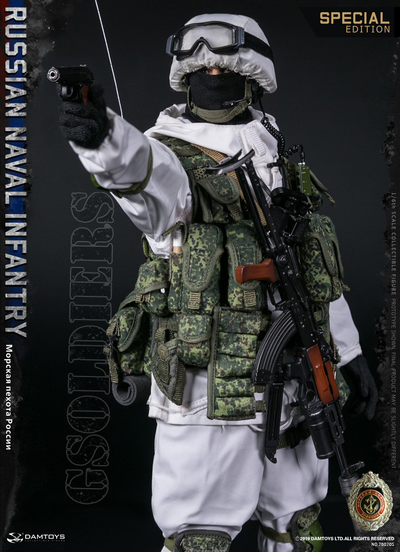 Российский боец морской пехоты (Федор Емельяненко) ФИГУРКА 1/6 RUSSIAN NAVAL INFANTRY 78070S DAMTOYS