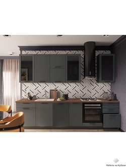 Глетчер Маренго силк модульная кухня
