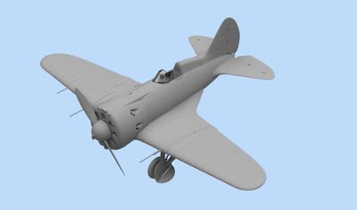Сборная модель: (ICM 48098) Советский истребитель И-16 тип 28