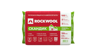 Гидрофобизированные плиты СКАНДИК ROCKWOOL