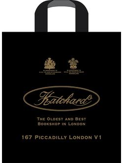 Пакет с петлевой ручкой 30х33+3 (70) - Хатчард черный