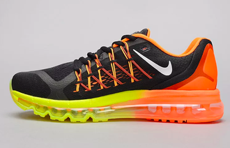 Nike Air Max 2015 чёрные с желтым (41-45) Арт. 9М