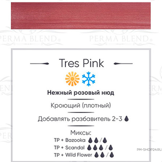 Tres Pink Perma Blend