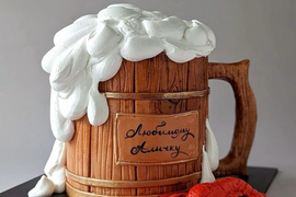 Торт "Кружка пива"