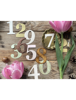 Набор ножей для вырубки "Гигантские цифры"