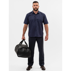 Кожаный портплед / дорожная сумка Milano black 
(арт. 4035-01)