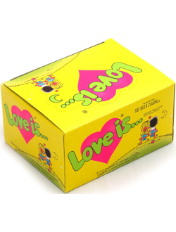 LOVE IS жевательная резинка Кокос Ананас