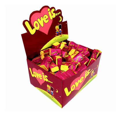 Жевательная резинка Love is, вишня и лимон, 100 штук