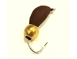 Мормышка вольфрамовая Банан 005 вес.0.88 gr.15mm. d-3.0mm, regbnm