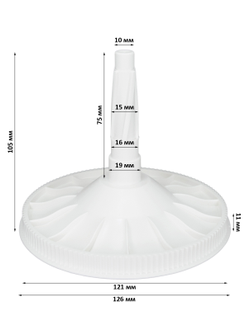 Шестерня основная для кухонного комбайна Moulinex DFB