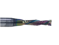 Фреза компрессионная со стружколомами спиральная 4x17 s6x50 Z2+2 HM