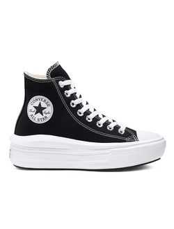 Кеды Converse Move High Top высокие черные на платформе 568497C