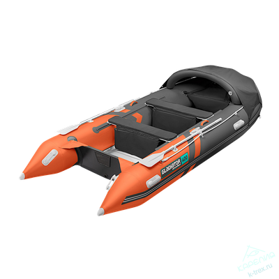 Лодка ПВХ Gladiator Active C400AL с алюминиевым полом