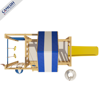 Детская игровая кровать-чердак Дори