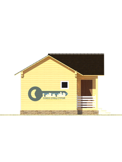 Б-07  ГАБАРИТНЫЕ РАЗМЕРЫ: (5,5Х6М) 1 ЭТАЖ, ОБЩАЯ ПЛОЩАДЬ: 30М²