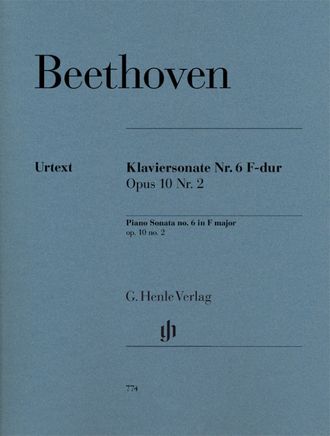 BEETHOVEN Piano Sonata no. 6 F major op. 10 no. 2