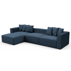 ДВ008 Диван Ирбис (трансформер). Размер: 3450*700*2000/1000. Спальная зона: 3000*1700 (1000*1700)