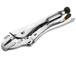 Зажим с фиксатором 250 мм, с прямыми губками TOLSEN TT10048