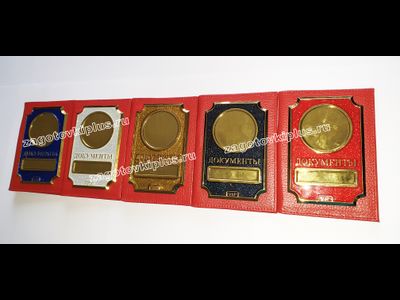 Обложка "VIP ночное сияние" из красной кожи флотер для авто документов с линзами