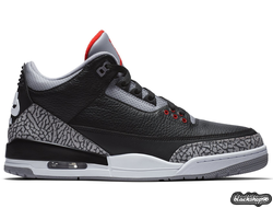 NIKE AIR JORDAN 3 BLACK CEMENT (40-45)