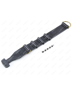 Ремень крепежный (2 кольца) Полиуретан 33-17-0051-2 (PU54/M72/черный)