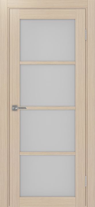Межкомнатная дверь "Турин-540" дуб беленый (стекло сатинато)
