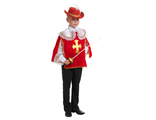 Карнавальный костюм детский "Мушкетер-2" красный