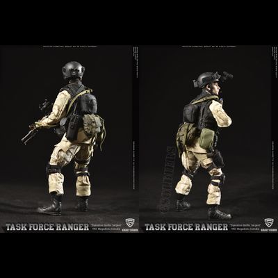 Сержант отряда "Дельта" военного спецназа  США ("Падение Черного Ястреба") - Коллекционная фигурка 1/12 scale US Delta Special Force - master sergeant (LW005) - Crazy Figure