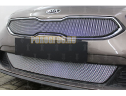 Защита радиатора KIA Ceed III 2018- chrome верх