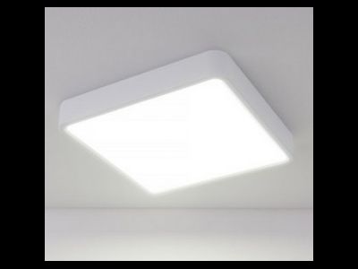 Светильник накладной Elektrostandard св/д накл. DLS034 18W(1260lm) 4200K 4K квадрат металл/стекло 195x195x28 a043017