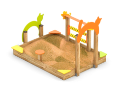 3307 Песочный дворик «Кошкин дом»