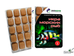Икра морских рыб замороженная в блистере