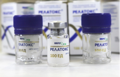 Коррекция мимических морщин препаратом Релатокс