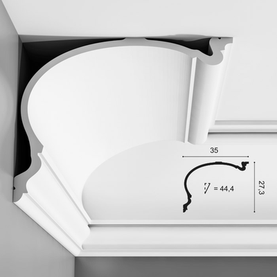 Карниз из полиуретана Orac Decor C344 HERITAGE XXL, 2 метра