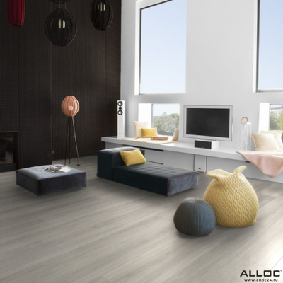Декор ламината Alloc Grand Avenue Мейден-Лейн 4536 в интерьере комнаты