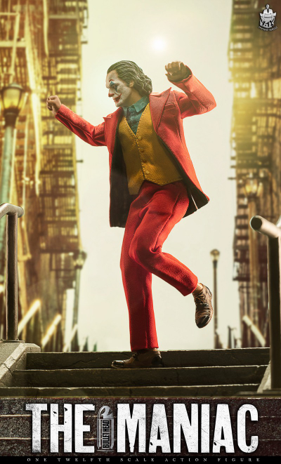 Джокер (Хоакин Феникс) - Коллекционная ФИГУРКА 1/12 scale BH008  The Mental - Bullet Head